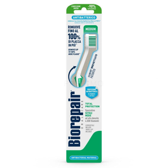 Biorepair Antibacterial Toothbrush Medium 1 St. zahnbürste unisex