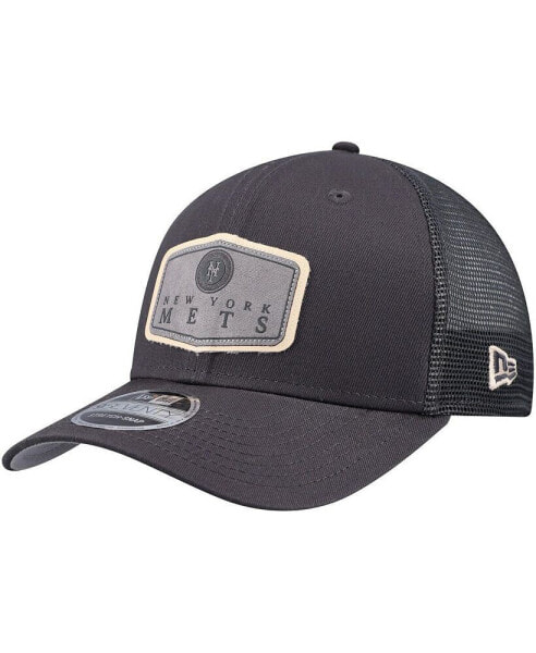 Men's Charcoal New York Mets Labeled 9SEVENTY Hat