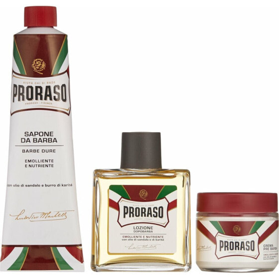 Proraso Vintage Primadopo Набор для бритья: Лосьон после бритья + Успокаивающий крем+ Мыло