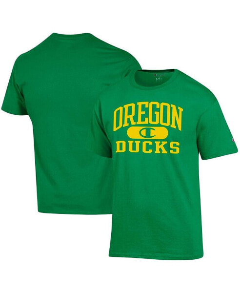 Men's Green Oregon Ducks Arch Pill T-shirt