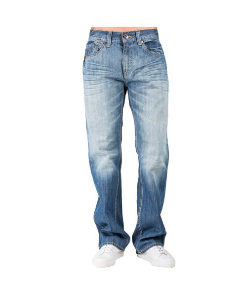 Джинсы премиум класса Level 7 мужские Boot cut Relaxed-Fit