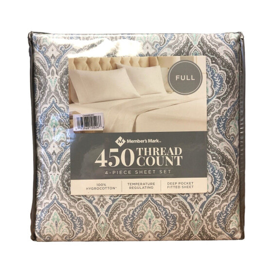 Member's Mark 450-Thread Count Sheet Set Chambord, Full