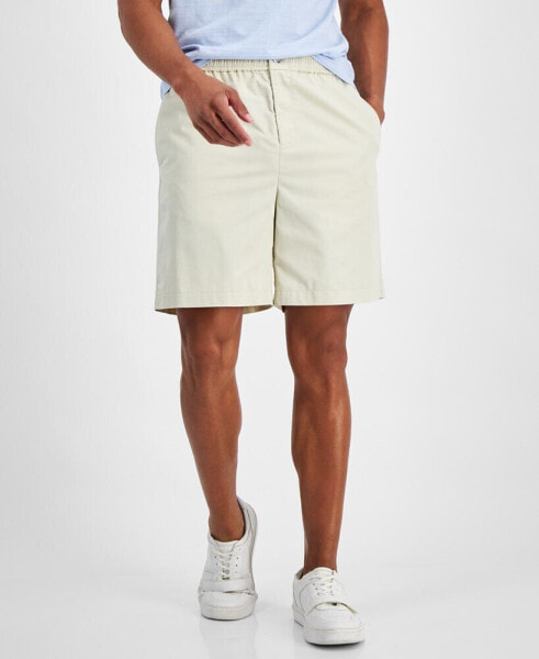 Men's Ash Regular-Fit Solid 7" Shorts, Created for Macy's