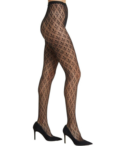 Stems Garden Fishnet Tight Women's Os