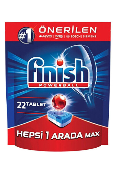 Таблетки для посудомоечных машин Finish  Max 22 Tablet