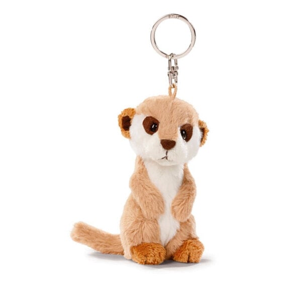 NICI Meerkat 10 cm Bean Bag Green Key Ring