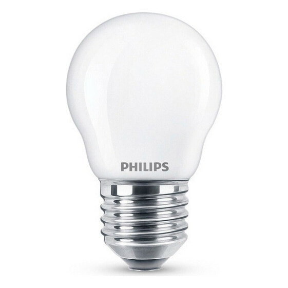 Светодиодная лампочка Philips сферический E 6,5 W E27 806 lm 4,5 x 7,8 cm (4000 K)