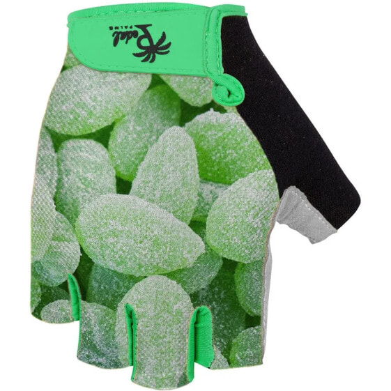 PEDAL PALMS Mint Leaves short gloves