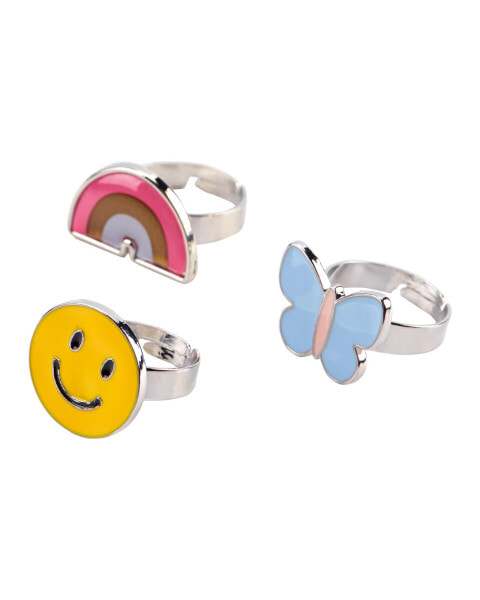 3-Pack Rings One Size