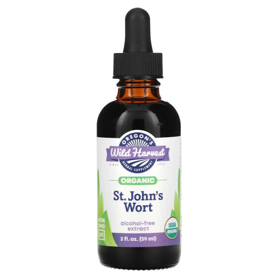 Organic St. John's Wort, 2 fl oz (59 ml)
