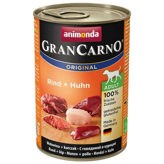 ANIMONDA Gran Carno Original Beef Chicken Adult 400g Wet Dog Food