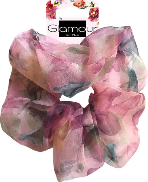 Scrunchie-Haargummi 417615 rosa