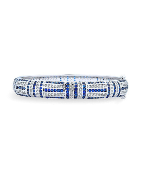 Браслет Bling Jewelry Blue Sapphire CZ.