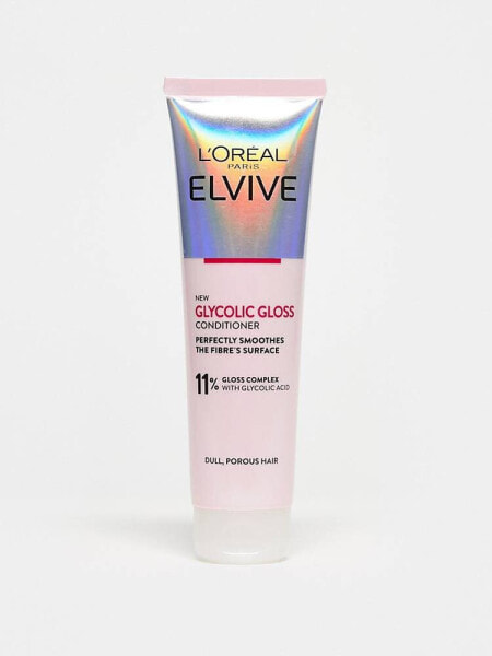 L'Oreal Paris Elvive Glycolic Gloss Conditioner for Dull Porous Hair 150ml