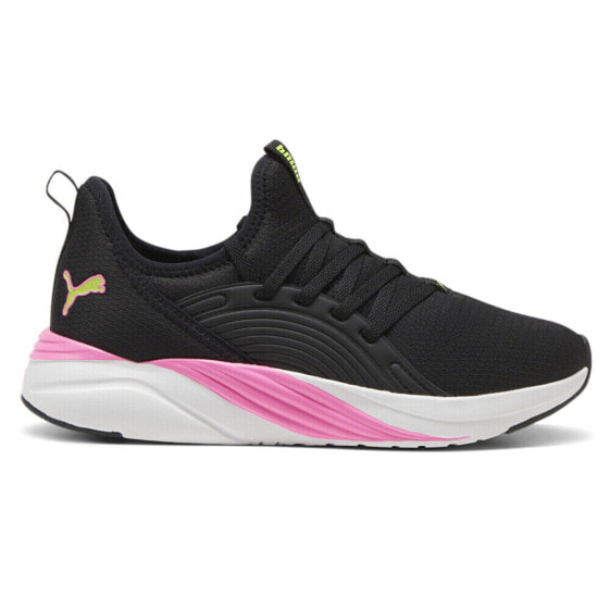 Puma Softride Sophia 2 Emboss Running Womens Black Sneakers Athletic Shoes 3797