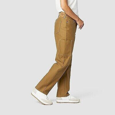 DENIZEN from Levi's Women's Mid-Rise 90's Loose Straight Jeans - Golden Hour 16