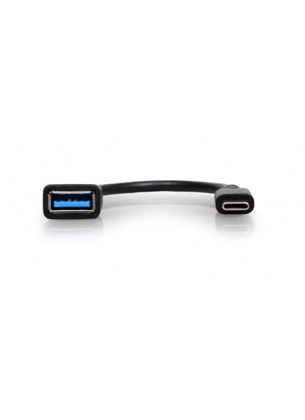900133 - 0.15 m - USB C - USB A - Black