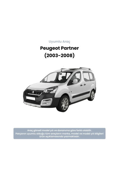 Peugeot Partner Hava Kanalsız Ön Fren Disk Takımı (2003-2008) Bosch