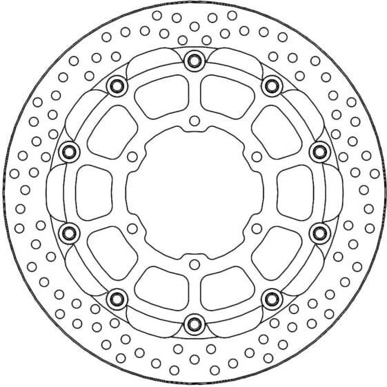 MOTO-MASTER Halo Suzuki 116091 Brake Disc