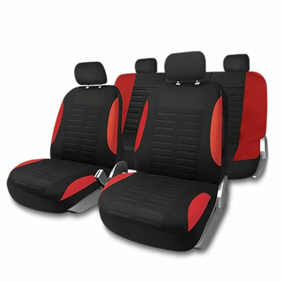 Seat cover FUK10415 Black/Red