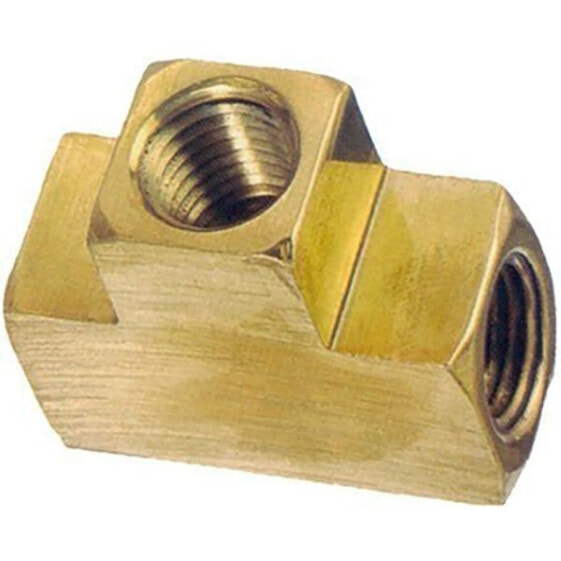 GOLDENSHIP 3 Ways T Brass Connector