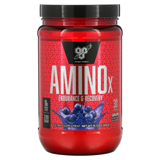 AminoX, Endurance & Recovery, Grape, 15.3 oz (435 g)