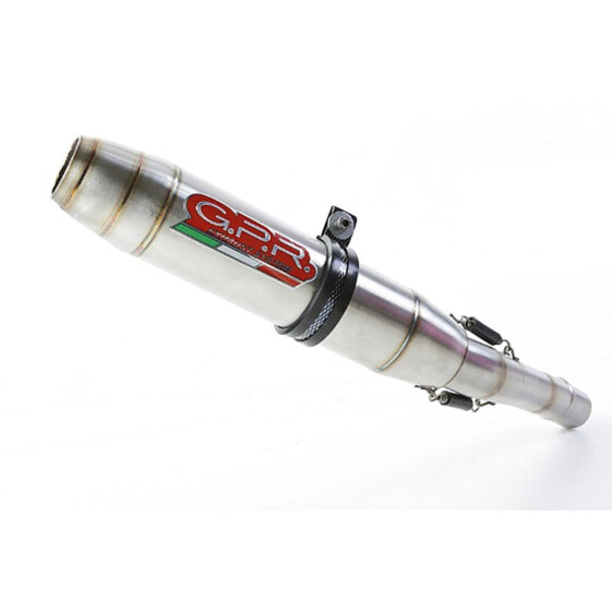 GPR EXHAUST SYSTEMS Deeptone Beta RR 125 4T Enduro LC 21-22 Stainless Steel Slip On homologated muffler