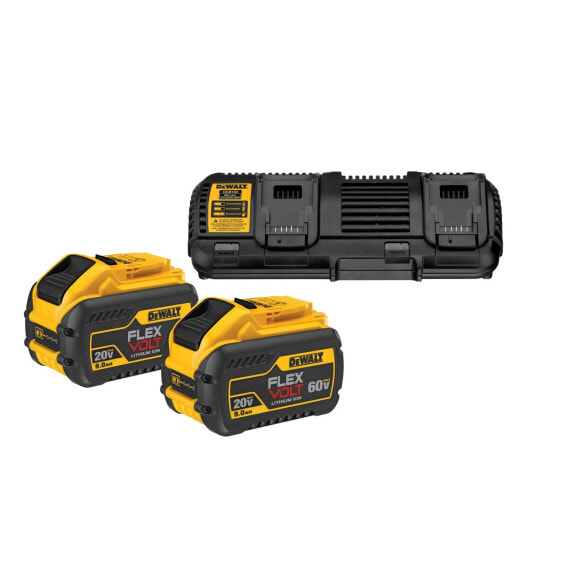 DeWalt FlexVolt Starter-Set 2x Akku 54V /162 Wh + Lader DCB 132