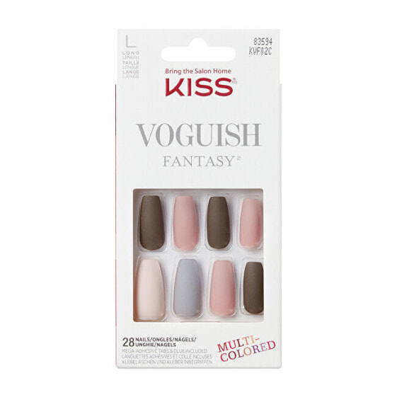 Накладные ногти Kiss Voguish Fantasy Nails Chillout 28 шт
