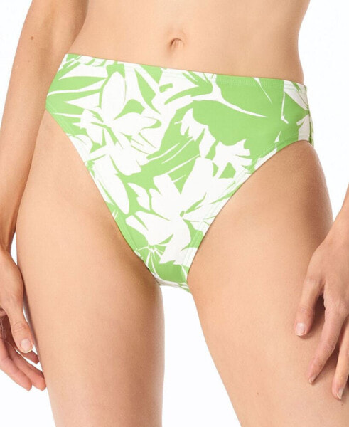 MICHAEL Women's Printed Full Coverage Bikini Bottoms