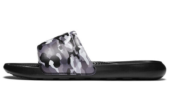 Шлепанцы спортивные Nike Victori One Slide Print (CN9678-001) черные