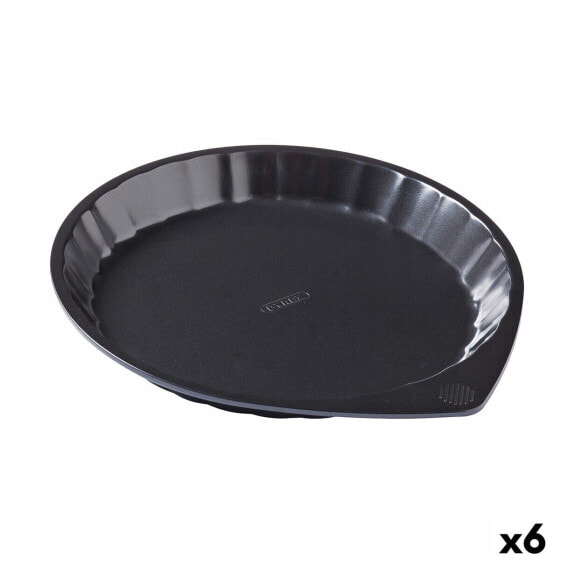 Форма для выпечки Pyrex Magic Чёрный Металл Простой Круглый Ø 27 cm 6 штук