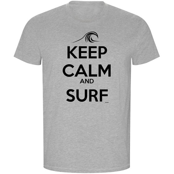 KRUSKIS Surf Keep Calm And Surf ECO short sleeve T-shirt
