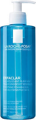 La Roche-Posay Effaclar Gel Moussant Purifiant - Schäumendes Gesichtsreinigungsgel 400 ml