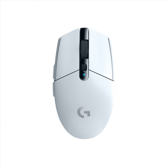 Logitech G G305 LIGHTSPEED Wireless Gaming Mouse - Right-hand - Optical - RF Wireless + Bluetooth - 12000 DPI - 400 fps - White