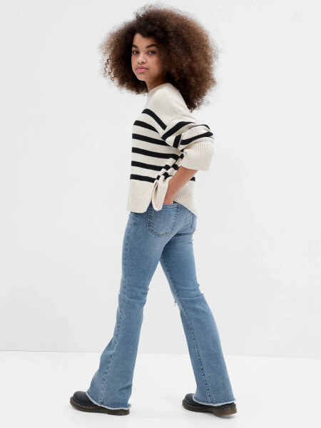 Kids High Rise '70s Flare Jeans