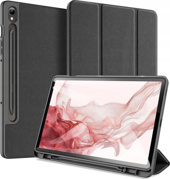 Etui na tablet Dux Ducis Etui Dux Ducis Domo z klapką i smart sleep na Samsung Galaxy Tab S9 - czarne