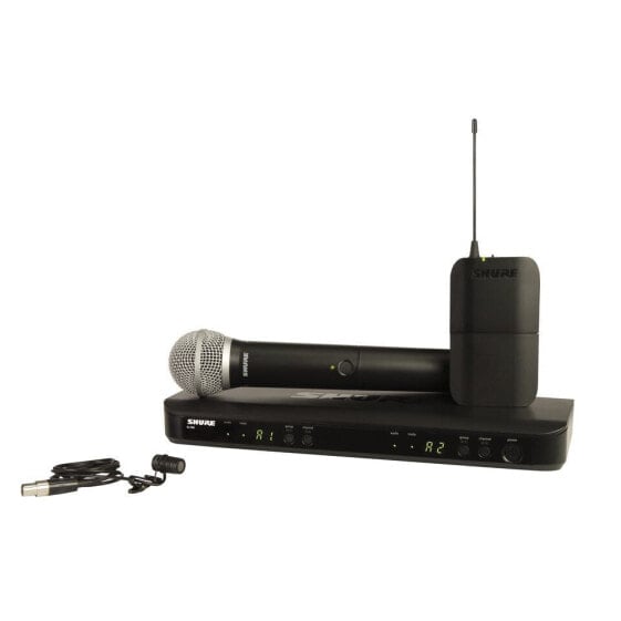 Shure BLX1288E/W85 S8, 823-832MHz Wireless HH+Lavalier System