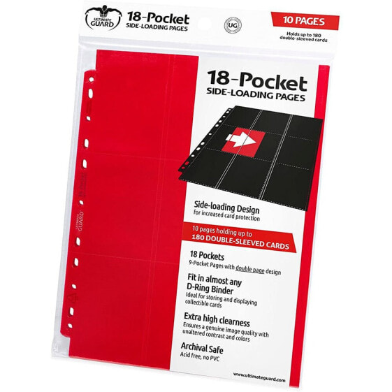 ULTIMATE GUARD side loading 18 pocket 10 pages