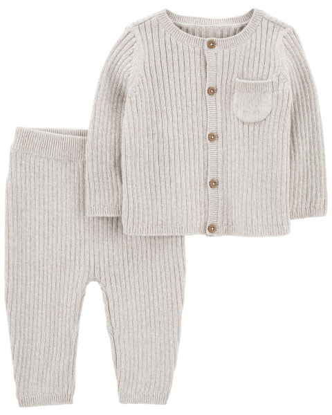 Кардиган и брюки для малышей Carter's Baby 2-Piece Set