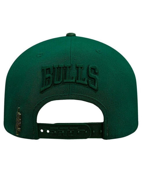 Men's Forest Green Chicago Bulls Tonal Logo Snapback Hat
