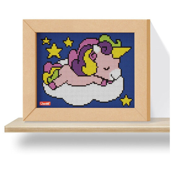 Конструктор Quercetti Pixel Art 4 Tav. Kawaii Unicorn