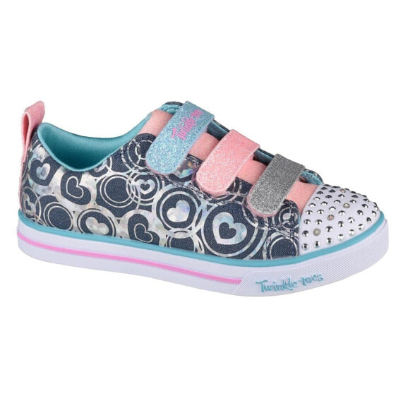 Кеды Skechers Сердца Сияющие Lite Heartsland