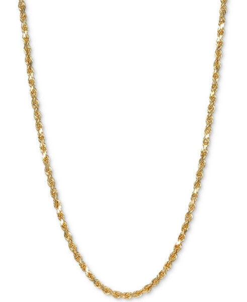 Rope 24" Chain Necklace in 14k Gold