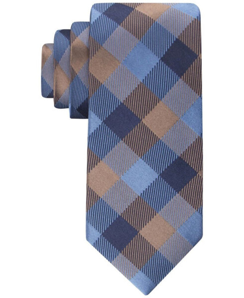 Men's Tonal Buffalo Check Tie