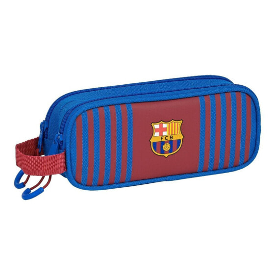 футляр F.C. Barcelona M513 Тёмно Бордовый Тёмно Синий (21 x 8 x 6 cm)