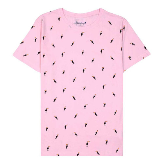 HAPPY BAY You look pinktastic short sleeve T-shirt