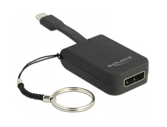 Разъем USB Type-C DisplayPort Delock 0.03 м М - Ж прямой