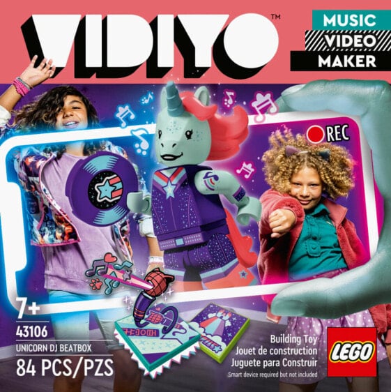 Конструктор LEGO Vidiyo Unicorn Dj BeatBox для детей