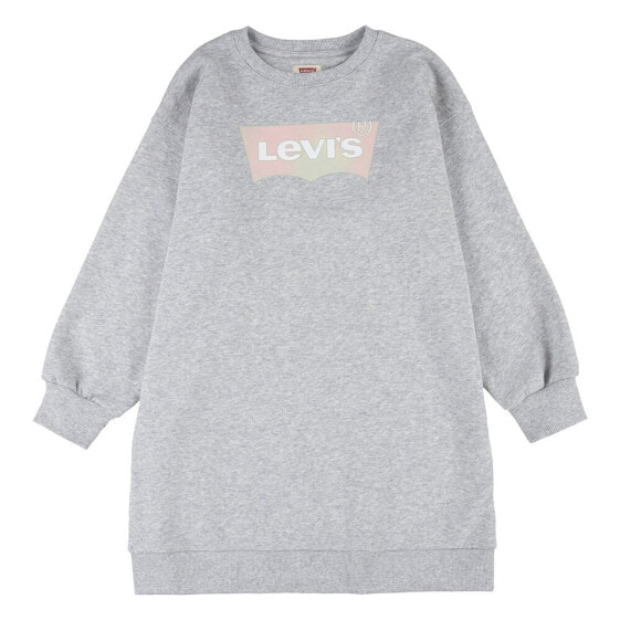 Платье Levi's Kids Crew Neck - Легкое и пушистое ворсовое платье